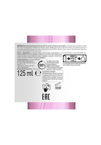 L'Oréal Professionnel Serie Expert Liss Unlimited Serum 125 ML