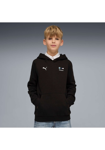 Puma Bmw M Motorsport Essentıals Genç Kapüşonlu Sweatshırt 634981 01 Siyah