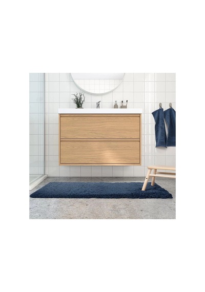 Ikea Almtjarn Banyo Halısı Paspas 60 X 120 Cm Lacivert