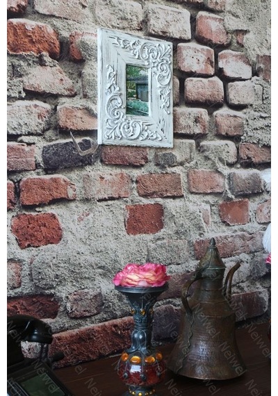 Neiwel Vintage Etna C Resim Ve Ayna Çerçevesi Beyaz