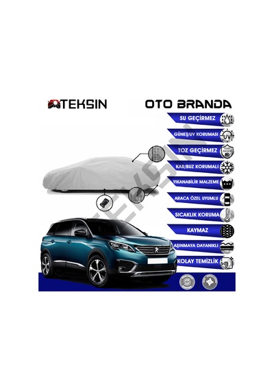 Peugeot 5008 (2016 Ve Üzeri) Oto Branda (512948075)