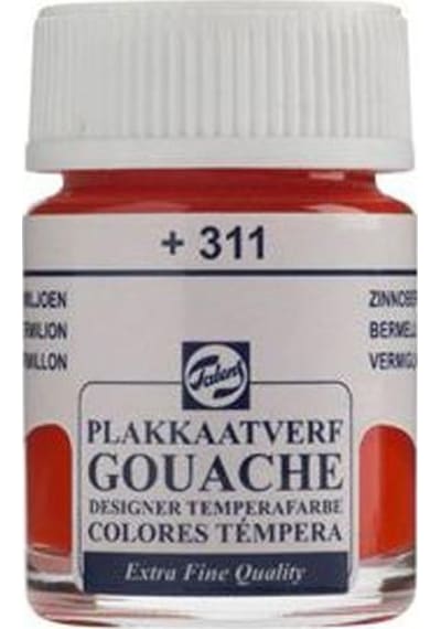 Talens Guaj Boya 16 ML 311 Kırmızı