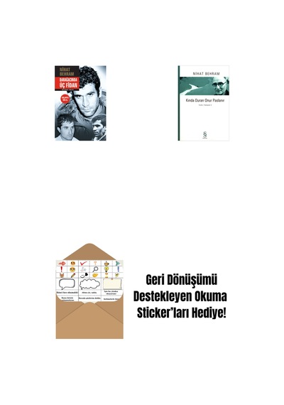 Darağacında Üç Fidan Ciltli + Kında Duran Onur Paslanır + Okuma Sticker'ları