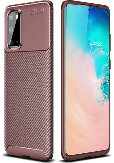 Samsung Galaxy Uyumlu S20 Kilif Karbon Silikon Case 417936089