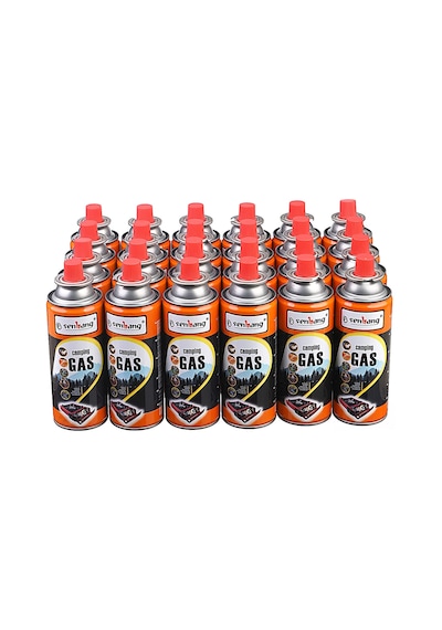 Senbang Kamp Ocak Gazı Valfli Kartuş 227gr - 24 Adet Çok Renkli