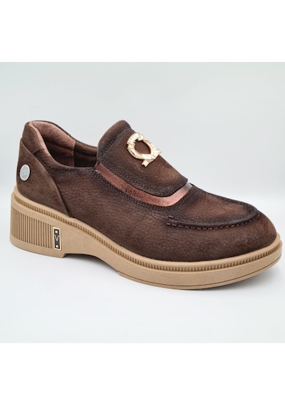 Mammamia D25ka-7105 Kahve Nubuk Hakiki Deri Lastikli Kadın Günlük Casual Ayakkabı Kahve Nubuk Mammamia D25ka-7105 Kahve Nubuk Hakiki Deri Lastikli Kadın Günlük Casual Ayakkabı Kahve Nubuk