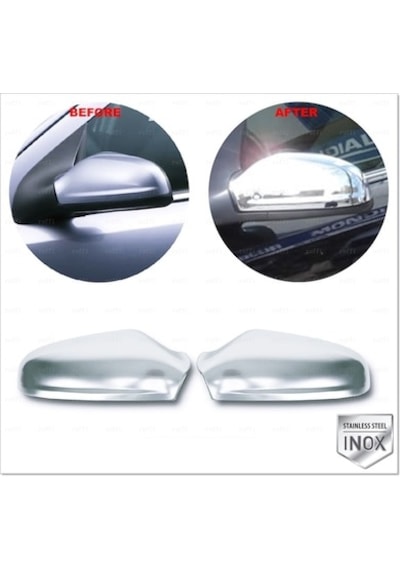 Opel Astra H Gtc Krom Ayna Kapağı 2 Prç. 2004-2010 Arası P. Çelik