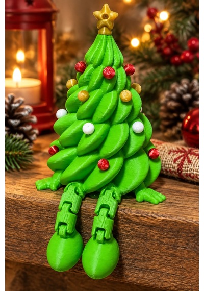 Hareketli Noel Ağacı Figürlü Dekoratif Süs Diğer