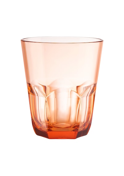 Madame Coco Domme 2'li Plastik Bardak - Turuncu - 445 Ml 8684427046227