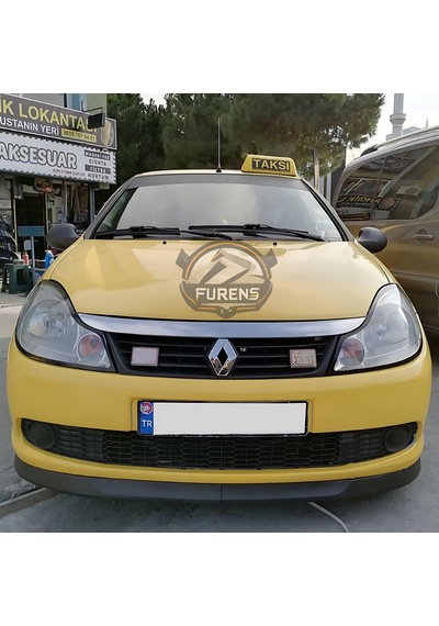 Renault Symbol Thalia 2008-2012 Uyumlu H Lip Esnek Ön Lip 2 Parça Karlık Ön Ek Tampon Altı Dill