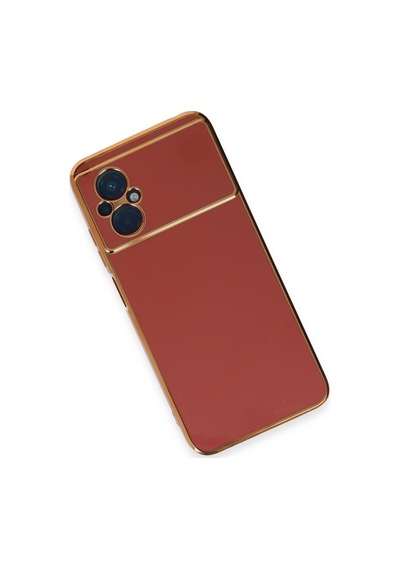 Xiaomi Poco M5 Uyumlu Kılıf Volet Silikon - Kırmızı