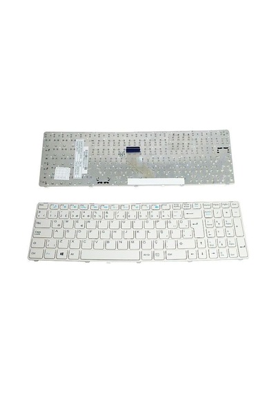 Casper Uyumlu Nirvana Mt50,Cku,Cky Notebook Klavyesi Tuş Takımı Beyaztr - 551347738