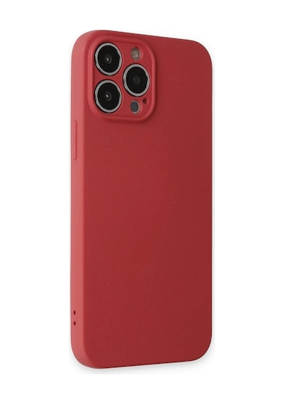 Durukar Apple Uyumlu iPhone 13 Pro Kılıf Nano İçi Kadife Silikon - Kiremit