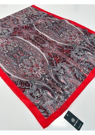 Bonjela Soft Pamuklu Şal Etro Desen Lbs1908-43298 Çok Renkli