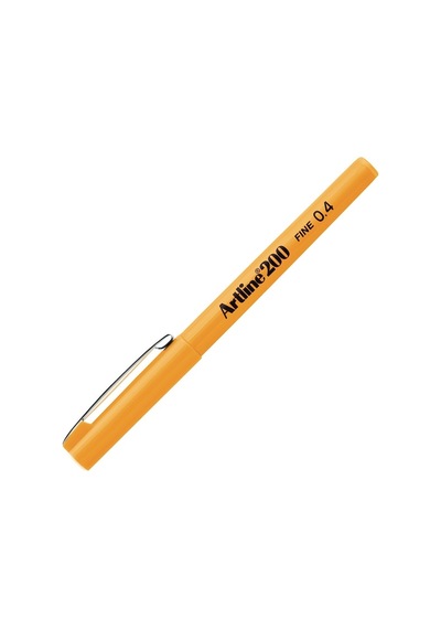 Artline Fineliner 0.4 Mm Sarı Ek-200 Çok Renkli