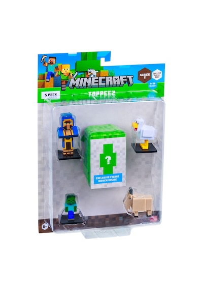 Minecraft 3d Toppeez 5'li Figür Seti Mc2240 Model 1