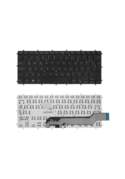 Dell Uyumlu Vostro 14 5468 P75g Klavye Tr Siyah - Büyük Enter
