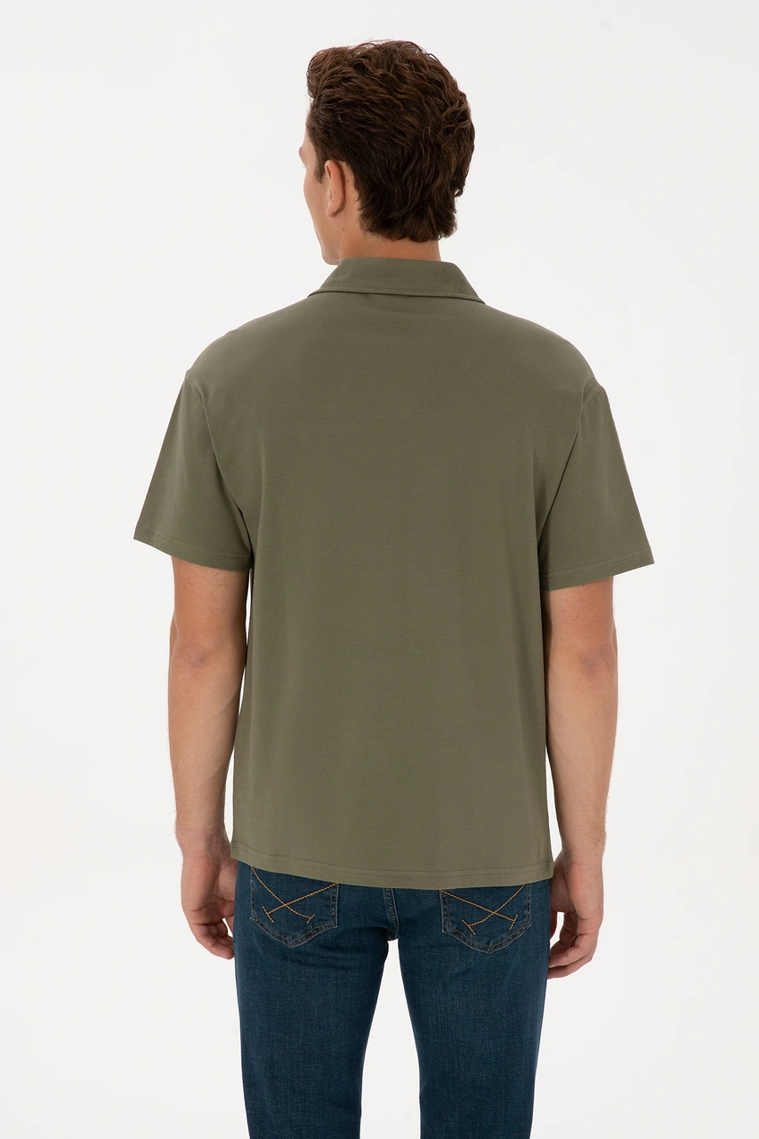 U.s. Polo Assn. Erkek Koyu Haki Tişört 50324787-vr111 Koyu Haki U.s. Polo Assn. Erkek Koyu Haki Tişört 50324787-vr111 Koyu Haki