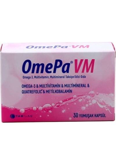 Omepa Vm 30 Yumuşak Kapsül
