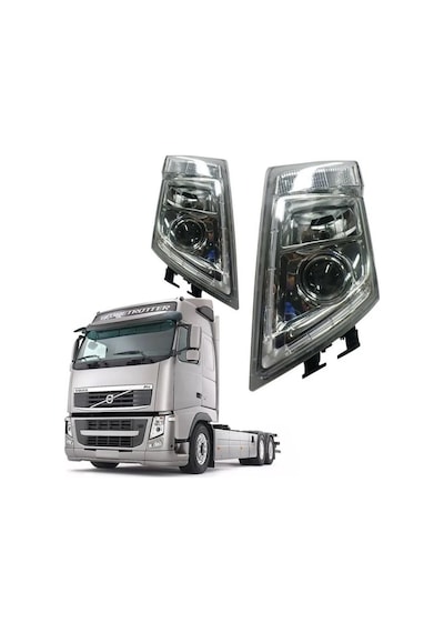 Volvo Çekici Fh Fm Serisi Sağ Sol Ön Far Takımı 2008-2013