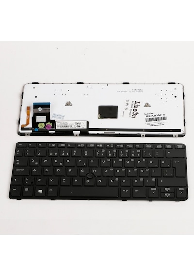 Laptopshop HP Uyumlu Elitebook 720 G1 Siyah Klavye Türkçe