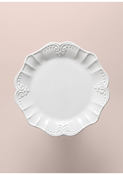 The Mia Grande Pasta Kek Standı Beyaz 22x10 Cm Grd0019 Beyaz