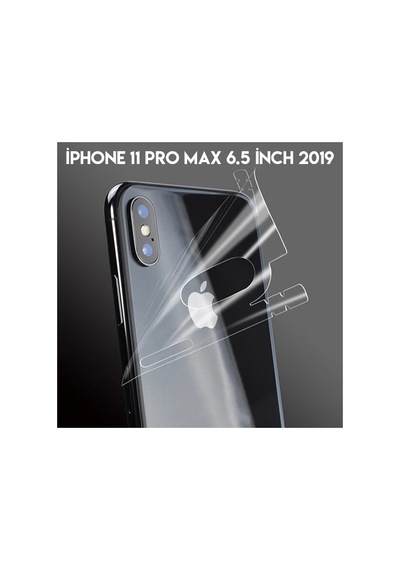 Apple iPhone Uyumlu 11 Pro Max 6.5 Hidrojel Hayalet Arka Yan Tam Kaplama Koruyucu Film - 5775