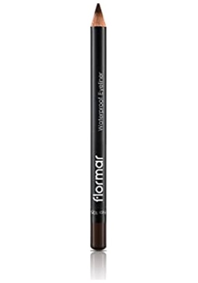 Flormar Suya Dayanıklı Mat Göz Kalemi Kahve - Waterproof Eyeliner - 105 Warm Brown - 8690604109050 00