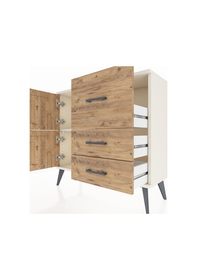 Arges Şifonyer Tek Raflı 3 Çekmeceli 2 Kapaklı 88x30x80 Aytaşı-çam Çam Arges Şifonyer Tek Raflı 3 Çekmeceli 2 Kapaklı 88x30x80 Aytaşı-çam Çam