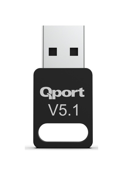 Qport Q-BLU5.1 Bluetooth 5.1 Usb Adaptör Dongle