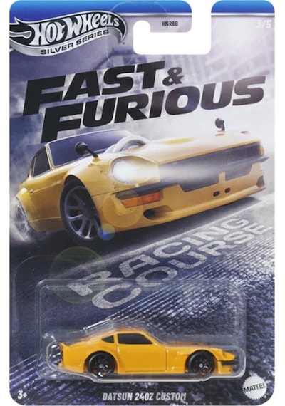 Hot Wheels Silver Series Fast & Furious Datsun 240z Custom Hnr88 Jby41 Çok Renkli