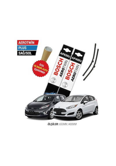 Bosch Aerotwin Plus Ford Fiesta Silecek Takımı (2008-2017)