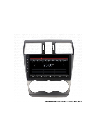 Myway Subaru Forester Android Multimedya Carplay Navigasyon Ekran - 8gb Ram+128 Gb Hdd - Myway