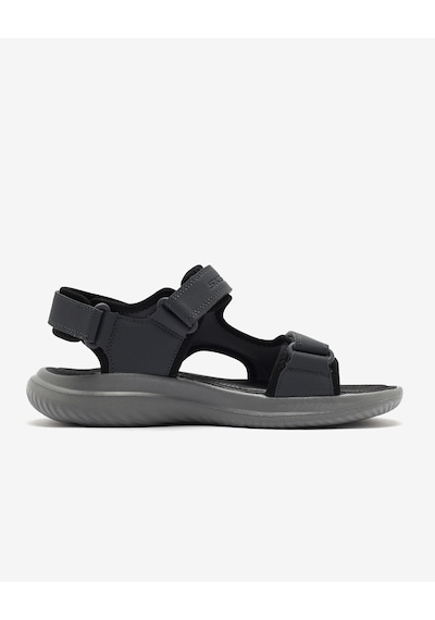 Skechers Bounder 2.0 Sandal - Thutton Erkek Gri Sandalet 232893 Char Gri