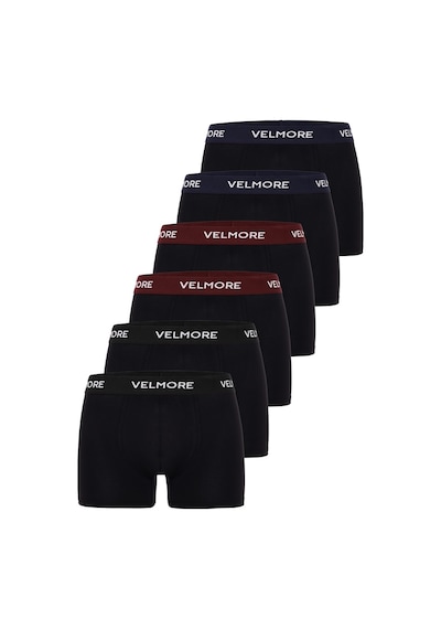 Velmore Erkek Boxer 6 Lı Premium Kutu Pamuklu Likralı Beden S - 5xl Çok Renkli Velmore Erkek Boxer 6 Lı Premium Kutu Pamuklu Likralı Beden S - 5xl Çok Renkli