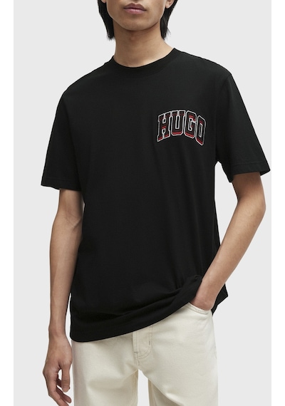 Hugo Erkek T Shirt 50515067 001 Siyah SIYAH Siyah