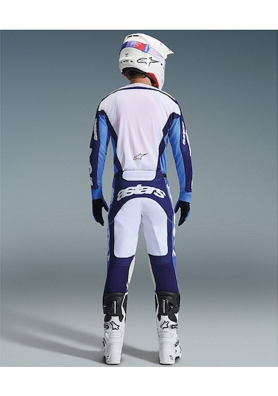 Alpinestars Racer Riway Off-road Motosiklet Jerseyi Beyaz Siyah