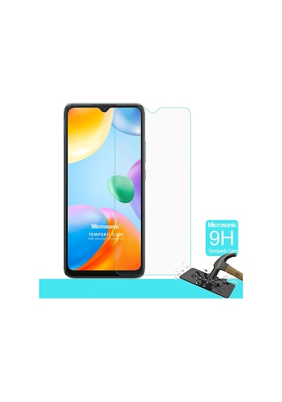 Microsonic Xiaomi Poco C40 Tempered Glass Cam Ekran Koruyucu