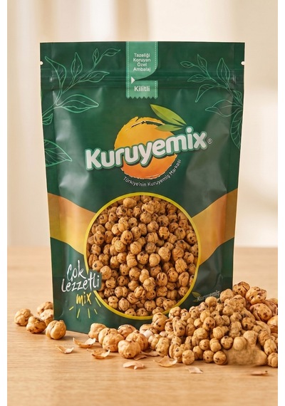 Taptaze Leblebi Kavrulmuş Tuzlu - İri Taneli Ve Lezzet Garantili 500 500 G