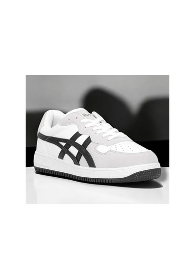 Etayger Günlük Rahat Unisex Klasik Siyah-beyaz-gri Sneaker Ayakkabı