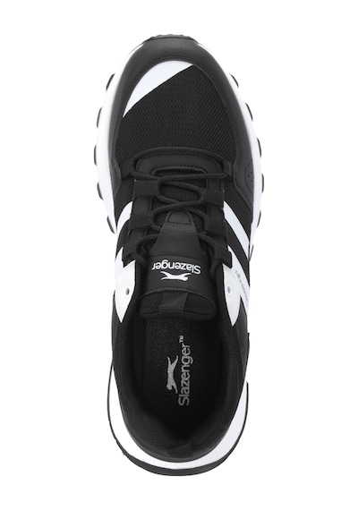Slazenger Falcon I Erkek Siyah / Beyaz Koşu & Yürüyüş Spor Ayakkabısı Siyah - Beyaz
