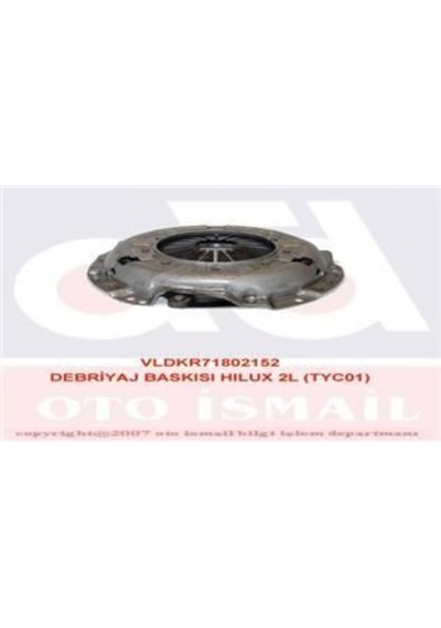 VALEO 802152 DEBRİYAJ BASKISI HILUX 2L TYC01