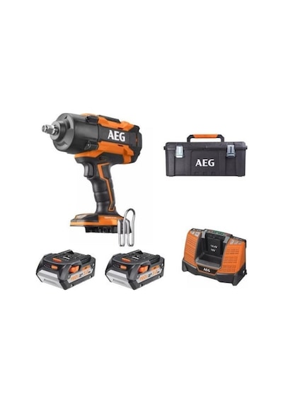 Aeg BSS 18HTF12BL-502C 18 V Akülü Darbeli Somun Sıkma Makinesi Aeg BSS 18HTF12BL-502C 18 V Akülü Darbeli Somun Sıkma Makinesi