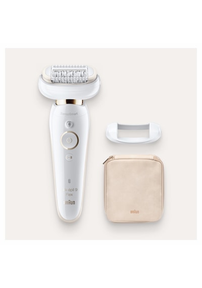 Braun Silk-Epil 9 Flex 9001 Kablosuz Islak - Kuru Epilatör + Seyahat Çantası