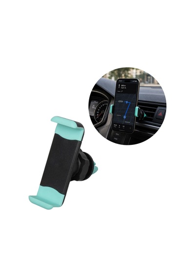 Powermaster Pm-39119 Plastik 360 Derece Dönebilen Ayarlanabilir Kıskaçlı Araç İçi Telefon Tutucu Siyah