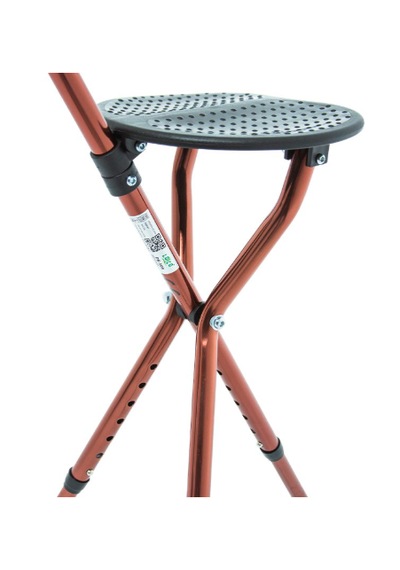 Alüminyum Ayarlı Oturaklı Katlanabilir Baston Pr-108