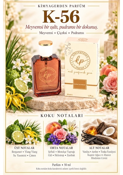 KP K-56 Kadın Parfüm EDP 50 ML