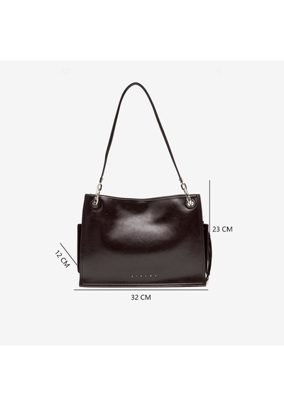 Kahve Omuz Çantası Kadın Sısley Sly 461 Sisley Kahverengi