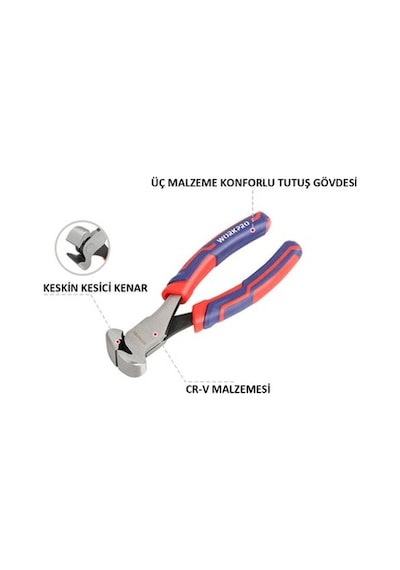 160 Mm Profesyonel Tepe Keski, Ni-fe Alaşımlı Dayanıklı Malzeme