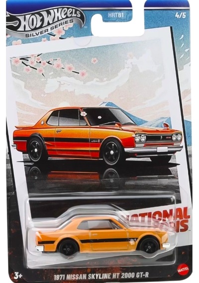 Hot-wheels Silver Series 1971 Nissan Skyline Ht 2000 Gtr Jby89